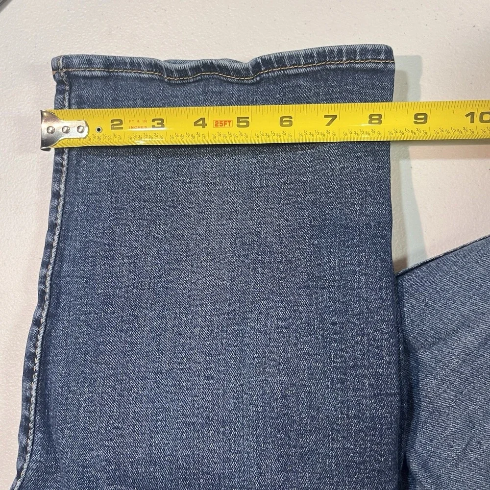 New Levis 501 Men's Jeans Original Straight Leg Button Fly Stretch 36x30 EUC